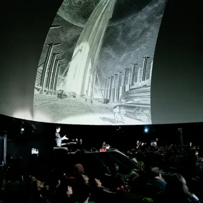 On Mars, Ars Musica, Planétarium de Bruxelles, 2022 ©Antoine Porcher