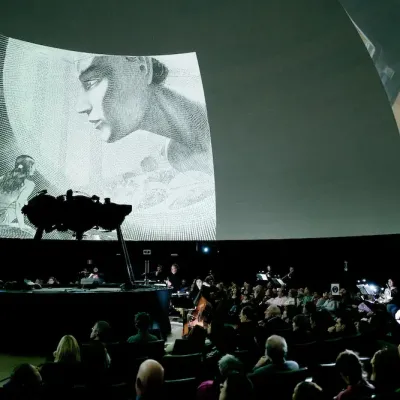 On Mars, Ars Musica, Planétarium de Bruxelles, 2022 ©Antoine Porcher
